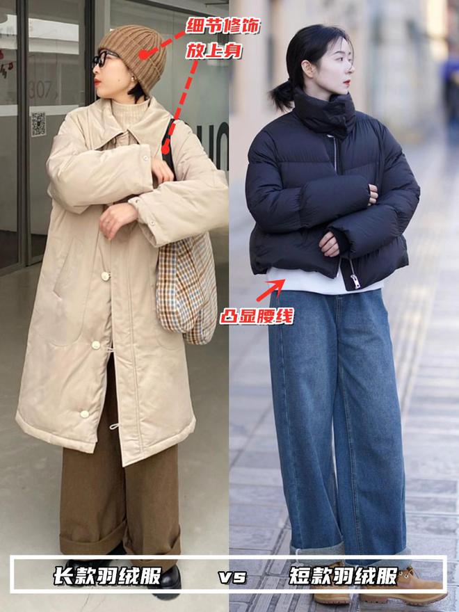 羽絨服想要穿出時髦感重點應該放在優化身材比例上.jpg