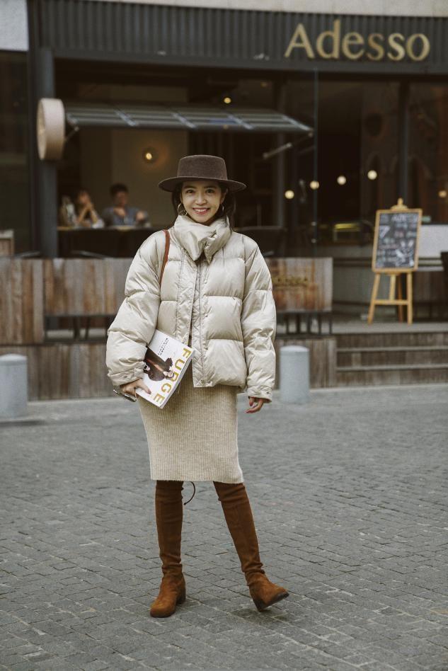 羽絨服的版型都帶點廓形.jpg