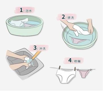如何科學(xué)地清洗內(nèi)褲？