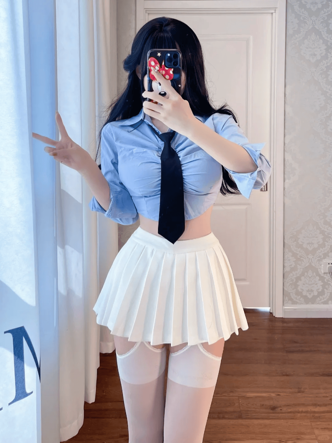 白絲吊帶襪，性感誘惑的致命魅力！